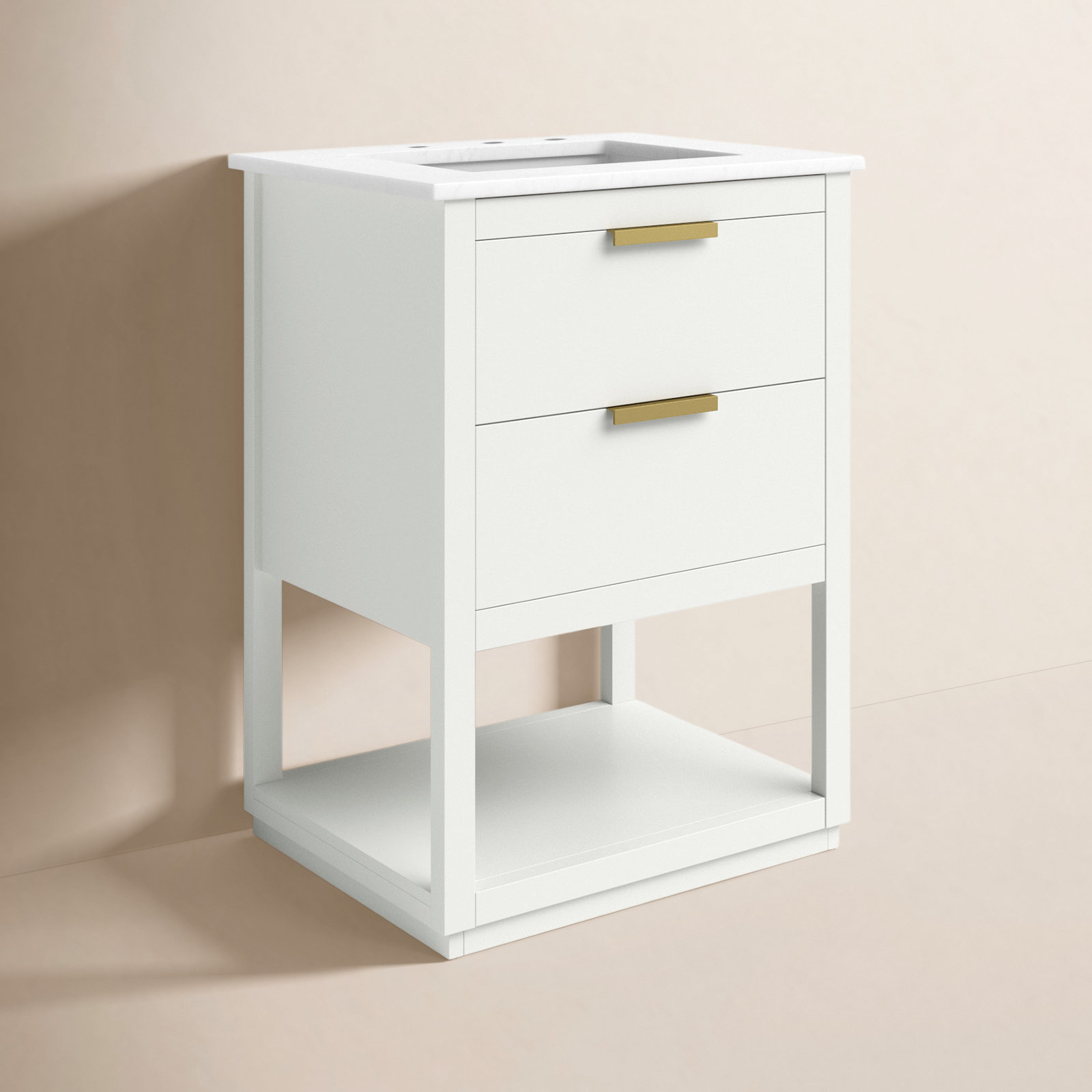 Felicity 24'' Single Bathroom Vanity, White