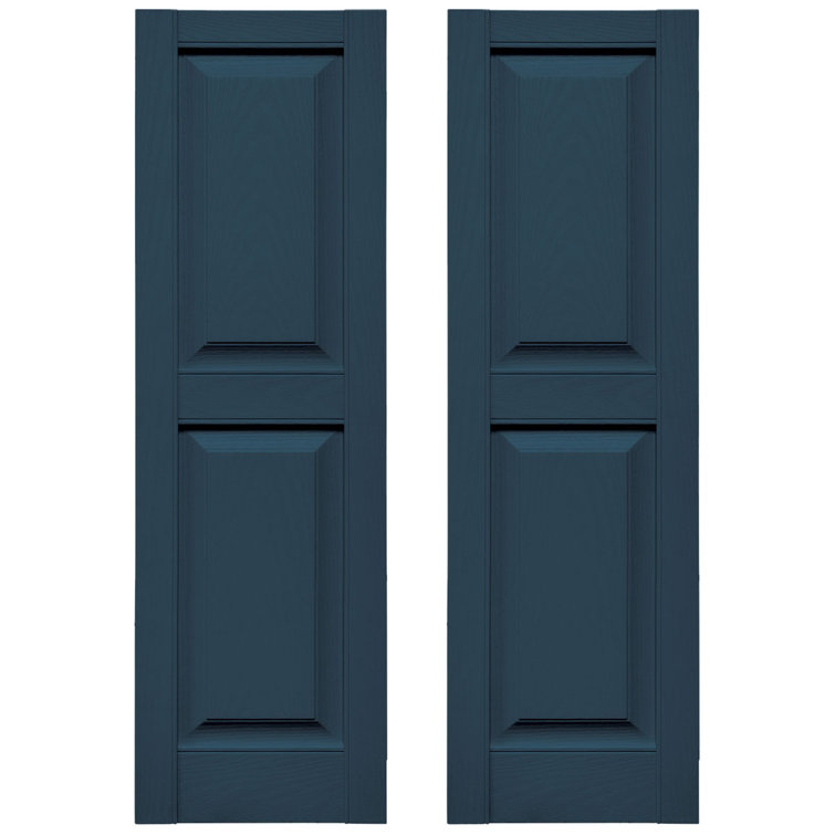 Builders Edge, TailorMade Panels, Raised Panel Shutters, w/Shutter-Loks