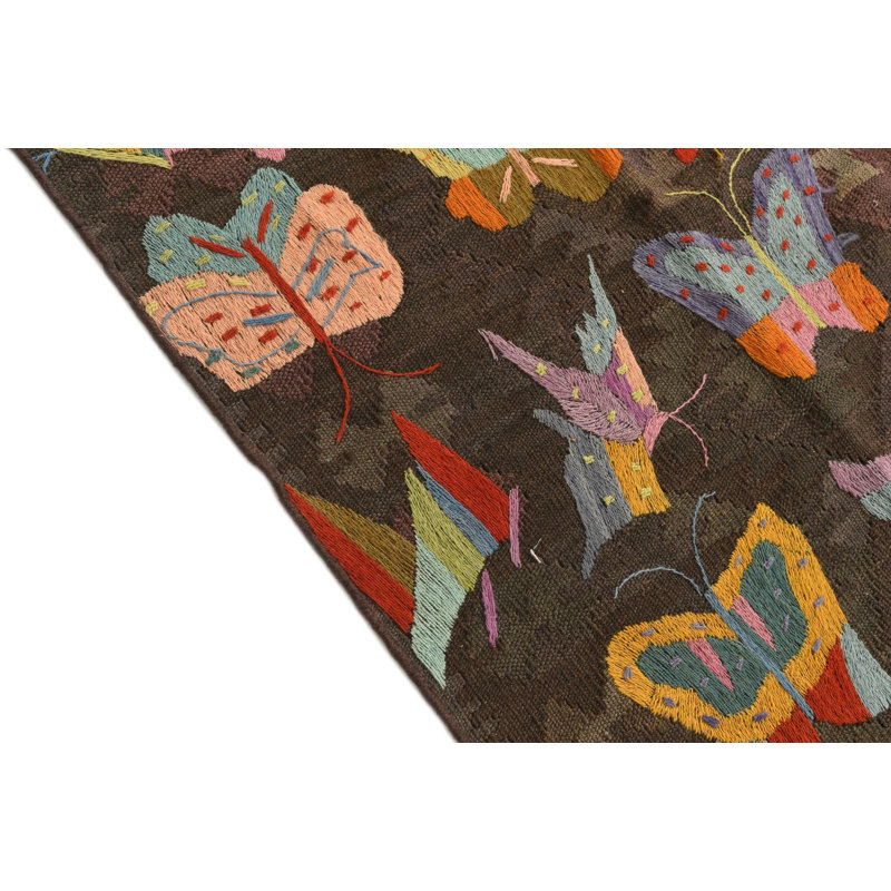 Tapis brun foncé 7 x 7 Perry