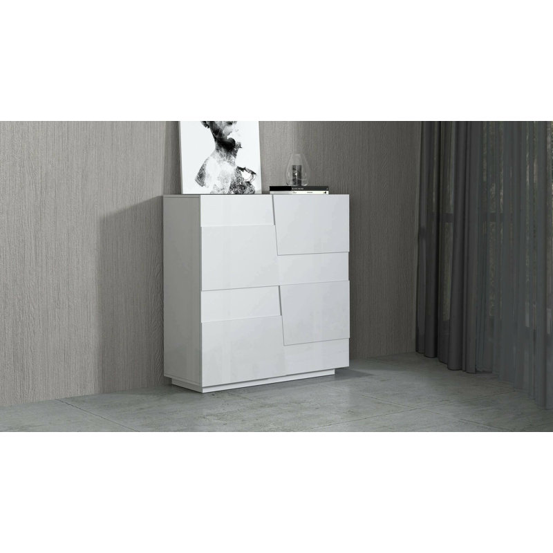 Morra Manufactured Wood Wardrobe, White