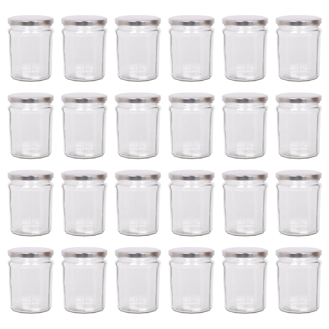 Glass Preserving Jars - Set of 24