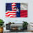 Borges US And Texas Flag-107719279