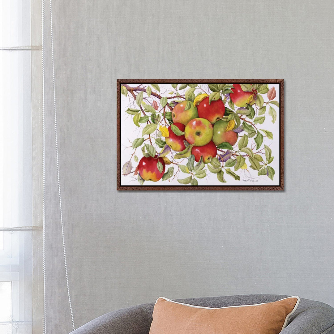 Leinwandbild Apples von Marcia Matcham