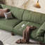 Ensemble de salon 3 pièces Green Velvet