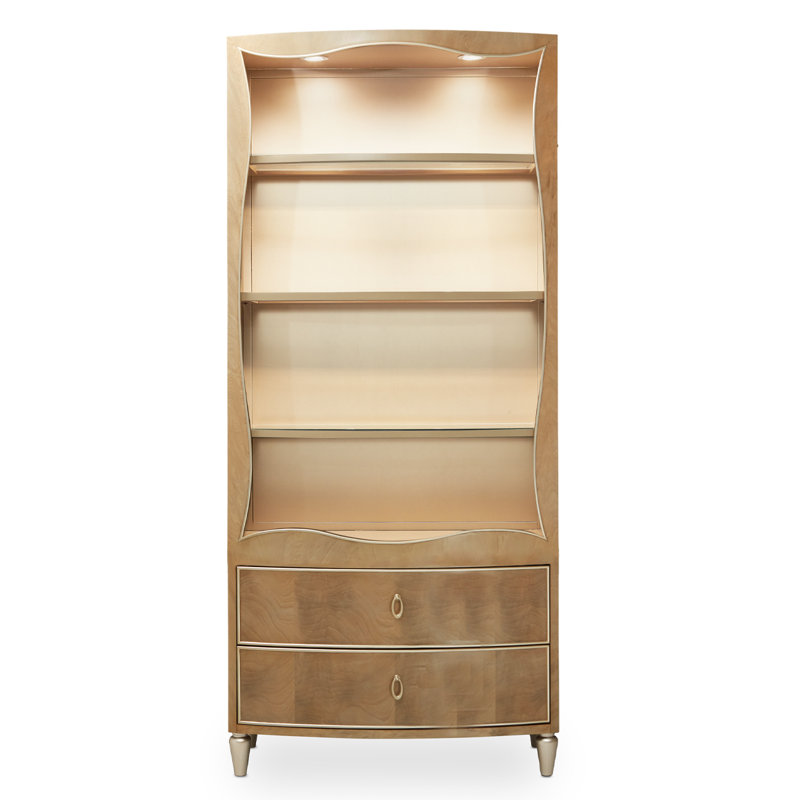 Villa Cherie Bookcase, Caramel