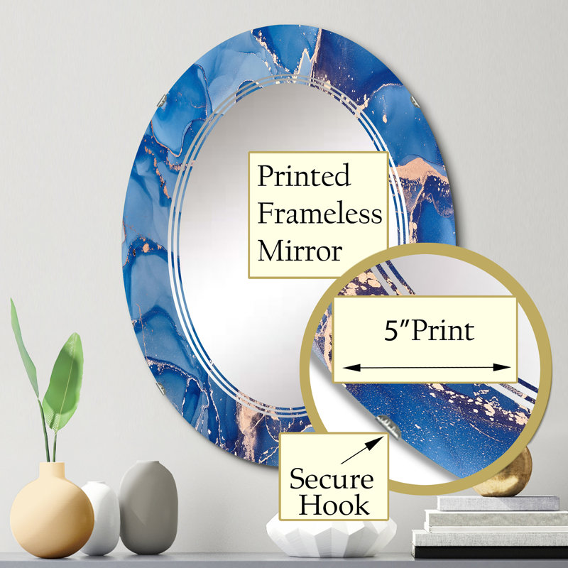 Miroir de salle de bain sans cadre, 30 po x 20 po