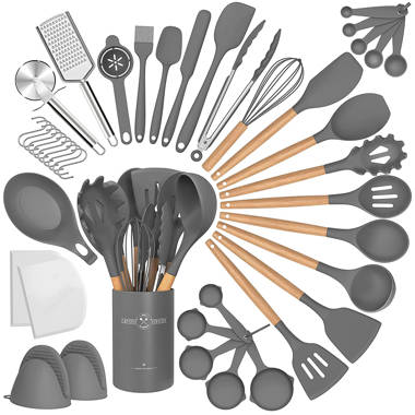 DGPCT 23 -Piece Cooking Spoon Set with Utensil Crock