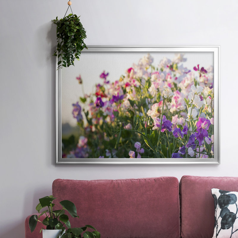 " Spring Is Here ", Silver, 26" H x 38" W x 1.5" D