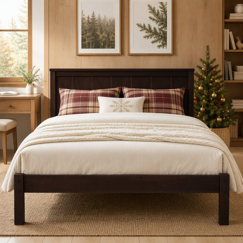 Platform Bed Frame with Headboard