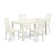 Alingtons Solid Wood Rubberwood Dining Set