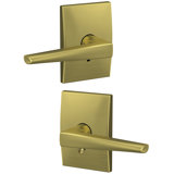 Custom Eller Hall-Closet and Bed-Bath Lever with Century Trim