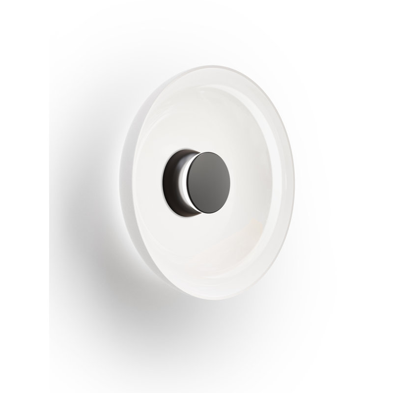 Totem Sconce Glass, Black