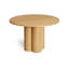 4 Quarter Round Solid Wood Dining Table-1356538240-1356538494