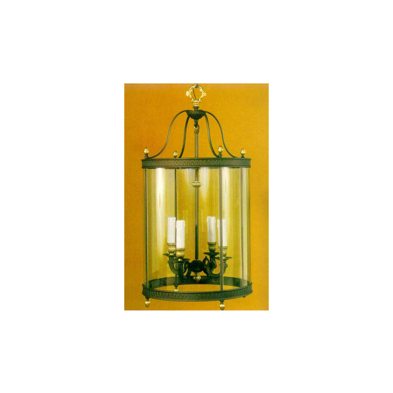 Rupelmonde 4 - Light Lantern Pendant, Antique Silver