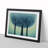 Entrancing Trees Abstract - Single Picture Frame Print-1581700512-1581700513