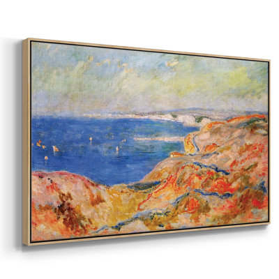 On The Cliff Near Dieppe, 1897, reproduction d'art sur toile