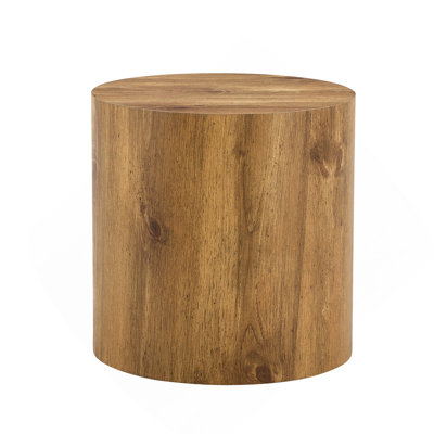 Versatile Cylindrical Table for Coffee, Dining & Workspace Use