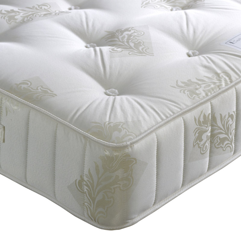 Ortho Caellepa Coilsprung Divan Bed Set, Beige, Kingsize (5'), Without Drawer