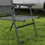 Chaises de patio pliantes à gravité zéro avec table et plateaux
