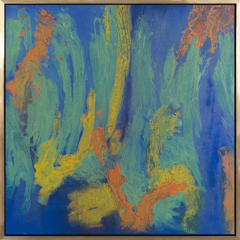 Surprises Painting, 48" H x 48" W x 2.25" D