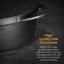 Tower Precision Casserole Dish with Aluminium Lid, Lightweight Cast Aluminium, 20 - 28cm, Black-92456623-92456622
