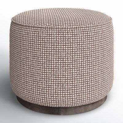 Acker 22" Wide Round Standard Ottoman