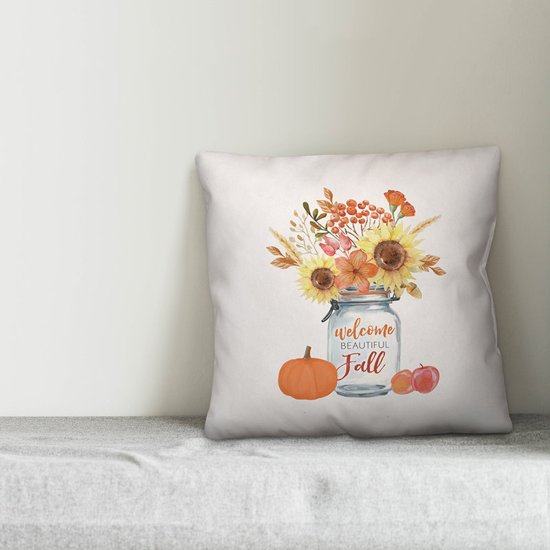  Coussin Welcome Welcome, 20 po x 20 po