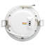 10 Watt LED Direct Wire Downlight 4-Inch CCT Selectable Round Remote Driver Black Finish-572952381