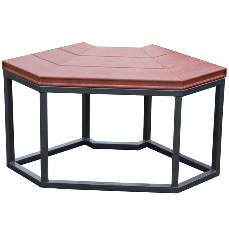 Corner Spa Bench Seats, Mahogany