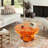 Round Glass Side Table-77164151