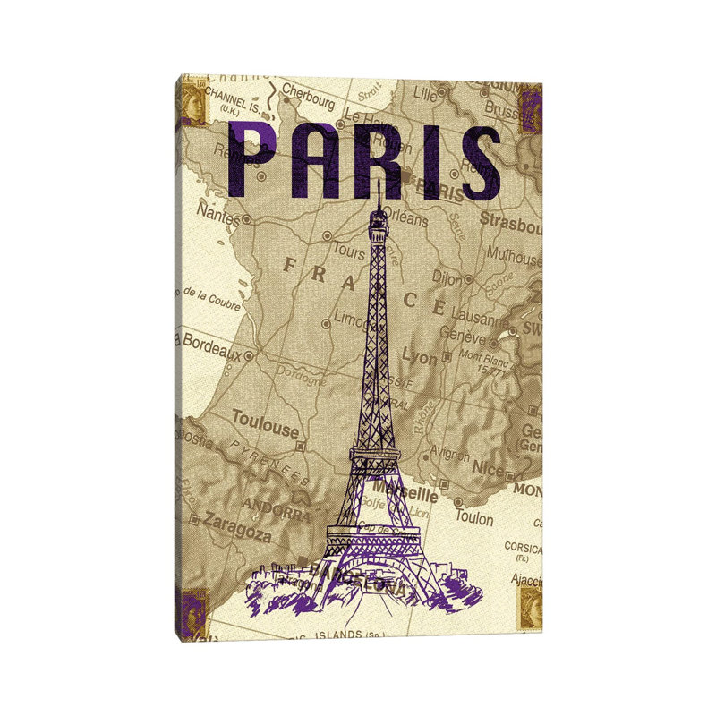 City Stops I 1 Piece Wrapped Canvas Wall Art, 20.32 cm H x 30.48 cm W