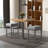 Ebern Designs 24.5" Bar Stool With Solid Rubber Wood Frame Humanized Footrest Kitchen-1809978356-1809978355