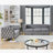 Combination Sofa (3+2) - Grey Velvet