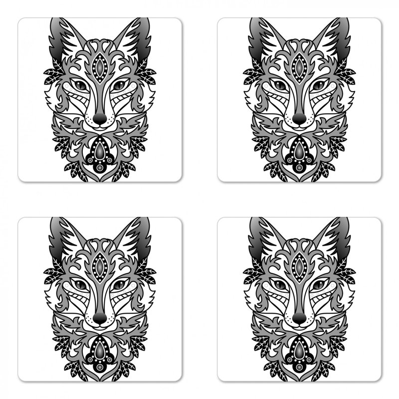Sous-verre fox