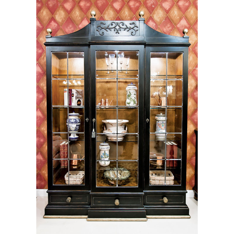 Edinborough Lighted China Cabinet