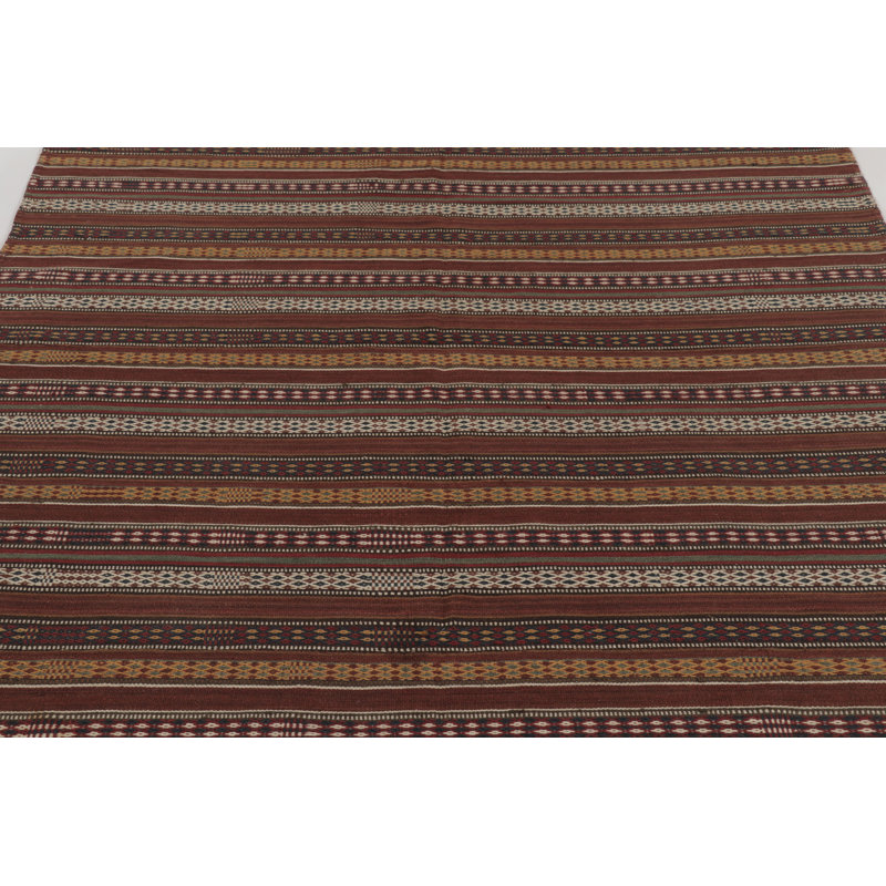 Kilim & Flatweave One-of-a-Kind 6'1x7'0 Area Rug
