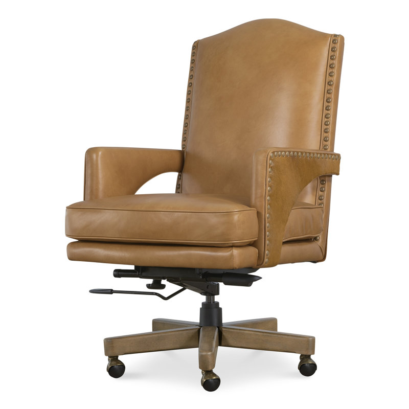 Fauteuil de direction en cuir véritable EC