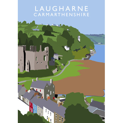 Laugharne 2 by Richard O'Neil - Print