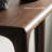 Modern and simple brown console table-317396591