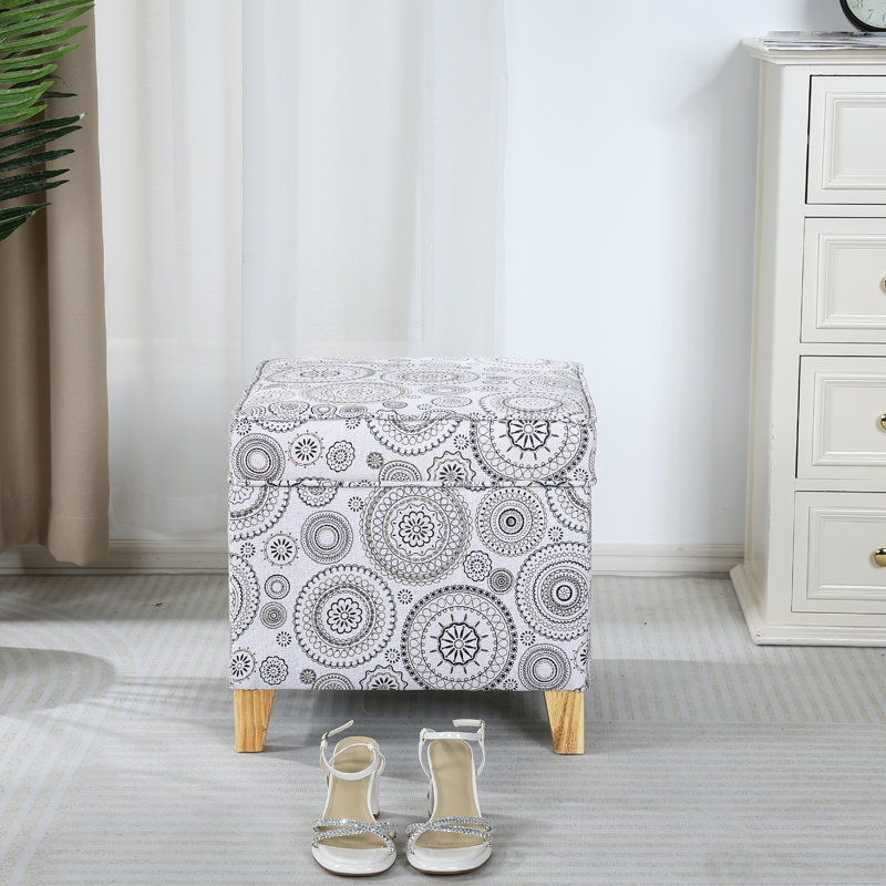 Repose-pieds Felixstowe, Motif gris de mandala