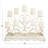 17.70'' H Aluminum Tabletop Candelabra