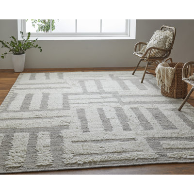 Jalaycia Wool Geometric Indoor Rug