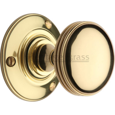 Heritage Brass Heritage Mortice Knob on Rose Richmond Design