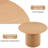 Brisa 47" Round Dining Table-395605441