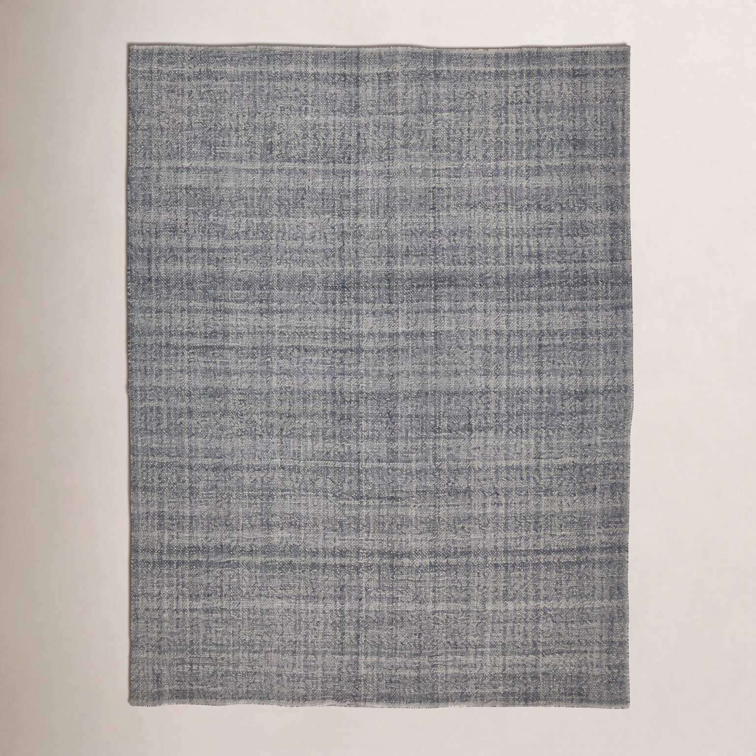 Fleurette Gray Ivory Hand-Woven Rug, Rectangle 8' x 10'