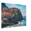 Cinque Terre, reproduction d'art, village côtier italien, affiche sur toile, maisons de la falaise colorée, paysage de la mer Méditerranée, décor de voyage-87817102-87817103