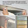 Florence 71W X 25D Modular Walk-In Closet System With LED Lights, Shelves, Drawers, And Doors, Shaker Style