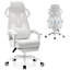 Gaming Chair, Reclining Chair with Mesh Back, Adjustable Headrest, Lumbar Support and Footrest-97694676