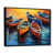 Black Floater Framed