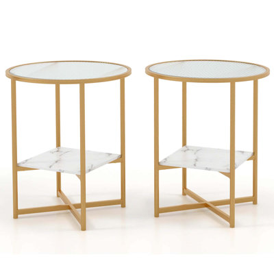 Ensemble de tables de bout Zacki